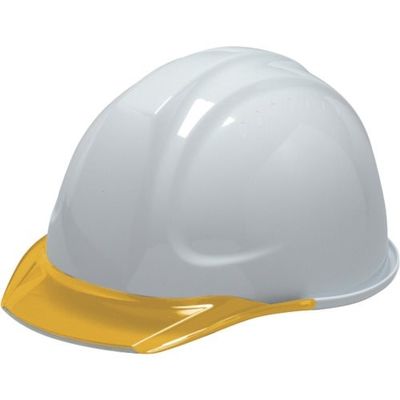 DICプラスチック DIC SYAーCエアロメッシュ 白/オレンジ SF内装 KP付 SYA-C-SFEM-KP-W/O 1個（直送品）