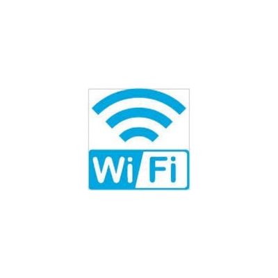ホリコー Glassticker(ガラスステッカー)2 WiFi 135mm×135mm GS-135135-2 1セット(6枚)（直送品）