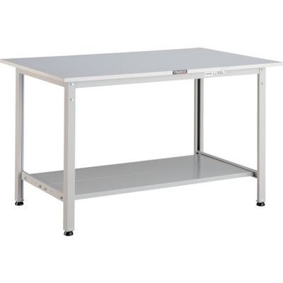 トラスコ中山 TRUSCO RAE型作業台 1200X750XH740 下棚2枚付 W色 RAE-1200LT2 W 1台 467-1813（直送品）