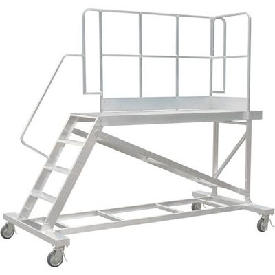 長谷川工業 ハセガワ アルミ大型作業台 片側開口手摺S WB型オプション WBーTKS 10363 1台 385-3539（直送品）