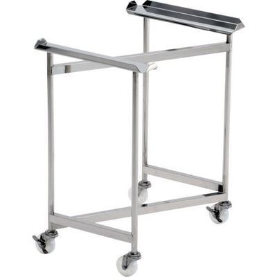 テックサス ステンレスZ型キャリー(SUS75φナイロン車2J2JS) 640×415×750 PZ-20D-750H 1台（直送品）