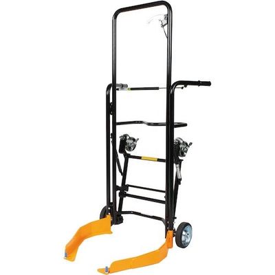 長崎ジャッキ タイヤ搬送台車A型 NTP-217A 1台 387-0694（直送品）