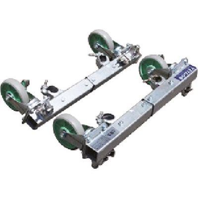 日下部機械 KKK システム台車 標準タイプ(旋回固定自在兼用キャスター) WB-7EM 1台(2組) 350-8989（直送品）