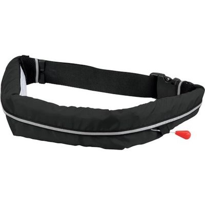 オーシャンライフ OCEANLIFE 手動膨張式ウエストタイプ 小型船舶用ライフジャケット ブラック TYPE A WR-3-BK 1着（直送品）