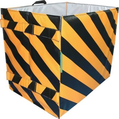 トラスコ中山 TRUSCO 注意喚起用ハンドトラックボックス 蓋なし 650×470 BYTHB-100AE 1個 394-3890（直送品）