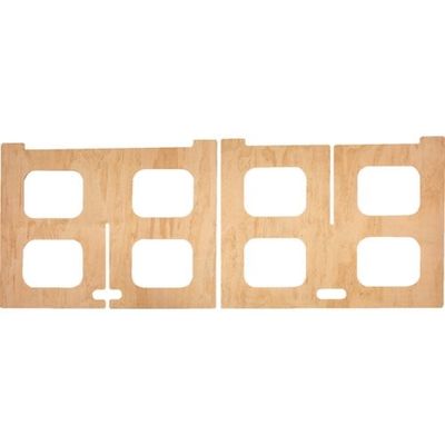 トラスコ中山 TRUSCO ペケ台 イージーレッグ高さ700mm×幅900mm EASYLEG-700 1組(2枚) 407-5294（直送品）