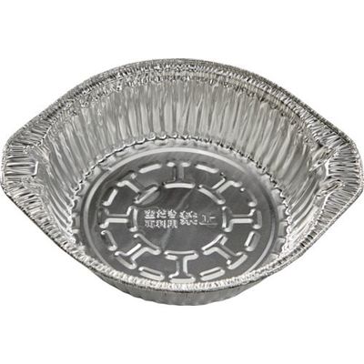 TRUSCO IH対応鍋 なべ型 20枚入 外径203×177mm 内径161mm 底径130mm 深さ46mm IH2074B2（直送品）