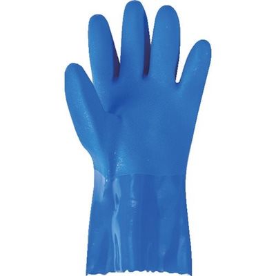 トラスコ中山 TRUSCO 耐油ビニール手袋1.2mm厚 LLサイズ 左手用 10枚入 TGL255LL-10L 1袋(10枚)（直送品）