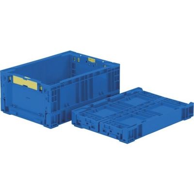 トラスコ中山 TRUSCO オリコン 折りたたみコンテナ 13.7L ダークブルー TR-S14-DB DB 1個 388-6833（直送品）