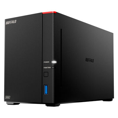 バッファロー NAS 2ベイ 12TB リンクステーション ネットワークHDD LS720D1202 1台（直送品）