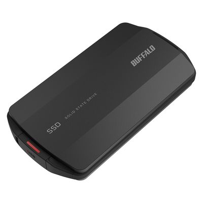 バッファロー ポータブルSSD 1TB SSD-PHP1.0U3-BA 1台（直送品）