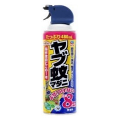 アース製薬 アースガーデン ヤブ蚊マダニジェット 4901080066411 1セット(480ML×5点セット)（直送品）