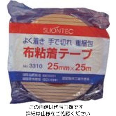 マクセル SLIONTEC 布粘着テープ25mm 331000-DB-00-25X25 1巻 136-6329（直送品）