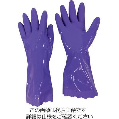 オカモト ビルパール厚手NP 袋入 バイオレット L NO002 VL 1双 117-0921（直送品）
