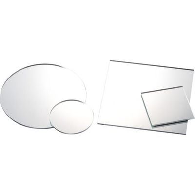 アイテック 光 アクリルミラー板 100×100×2mm KM-104 1枚 820-1539（直送品）