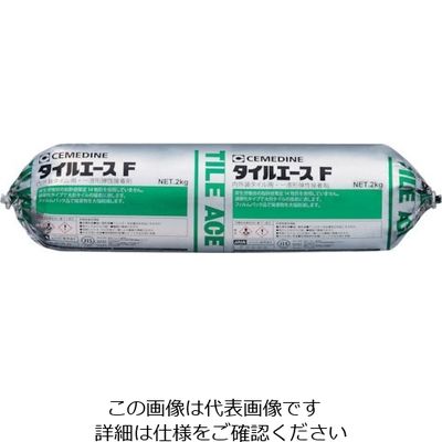 セメダイン タイルエースF (ホワイト) MP2kg REー217 1本 813-5087（直送品）
