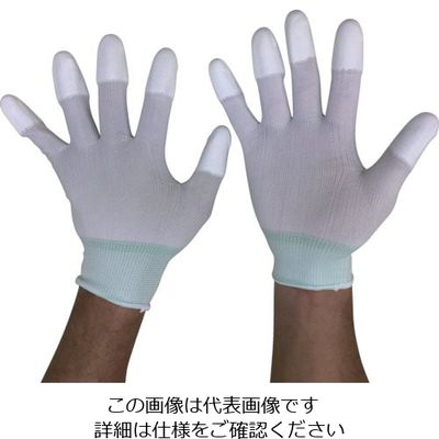 勝星産業 勝星 指先フィットライナー白10双組 M T281M 1袋(10双) 808-6778（直送品）