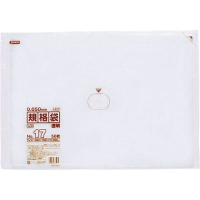 東京硝子器械 TGK LD規格袋 厚口 L517 50枚入 153-23-69-61 1袋(50枚) 190-2047（直送品）