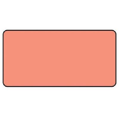 ユニット 配管ステッカー うすい黄赤無地(中) アルミ 60×120 10枚組 AS.7.30M 1組(10枚) 746-4151（直送品）