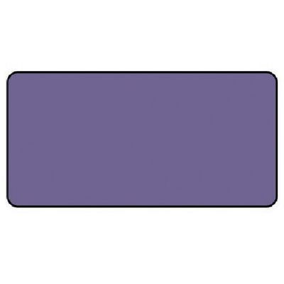ユニット 配管ステッカー 灰紫無地(小) アルミ 40×80 10枚組 AS.5.30S 1組(10枚) 746-3324（直送品）