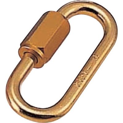 水本機械製作所 水本 アルミリングキャッチ(ゴールド) 線径8mm A-493 1個 336-8030（直送品）