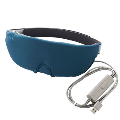 アイマスク ホットアイマスク USB給電式 自動電源オフタイマー機能付 ミッドナイトネイビー HCI-H01NV エレコム 1個（直送品）