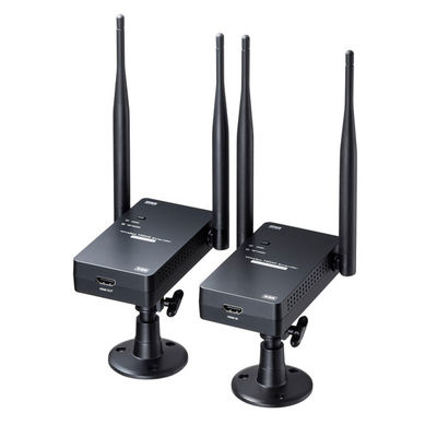 サンワサプライ ワイヤレスHDMIエクステンダー(据え置きタイプ・セットモデル) VGA-EXWHD11 1個（直送品）