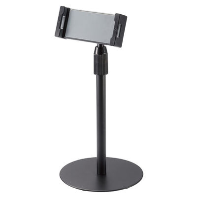 タブレットスタンド スマホスタンド 卓上 固定 4.7～12.9インチ ブラック TB-DSCHARMFXBK エレコム 1個（直送品）