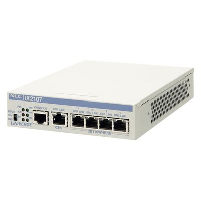 NEC ５年無償保証　ＶＰＮ対応高速アクセスルータ　ＵＮＩＶＥＲＧＥ　ＩＸ２１０７ BI000118 1台（直送品）