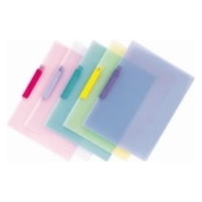 テージー クリップファイル CC-442 ブルー CC-442-02 1セット(20冊)（直送品）