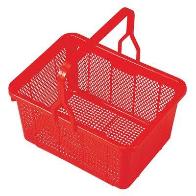 積水テクノ成型 スクールバスケット レッド TNKS2R 1セット(2個)（直送品）