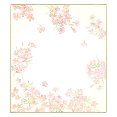 菅公工業 花色紙 さくら ケ６３６　15枚（直送品）