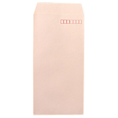 菅公工業 封筒 長4 シ607 50枚 ピンク 1セット(5パック)（直送品）