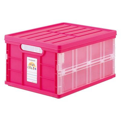 ナカバヤシ オリタタミコンテナ CFC-TC501 ピンク　1個（直送品）