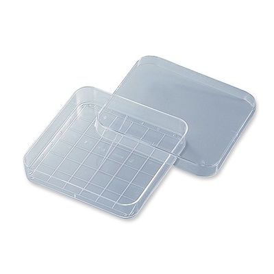 アズワン プロビオペトリディッシュ 96角 目盛付きグリッド入 10枚×50袋入 2-4727-11 1箱(500枚)（直送品）