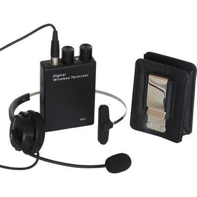 Ronk デジタルワイヤレスインカムセット A ヘッドセットマイク付 RK4401RC 1セット 64-9074-38（直送品）