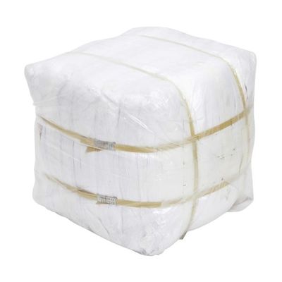 アズワン 新生地 白メリヤスウエス 縫目無し 40kg(5kg×8袋入) UWC 1パック 4-4178-04（直送品）