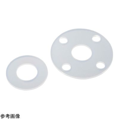 アズワン フランジ用ゴムパッキン(JIS5K全面フランジ)Si50(シリコンゴム50°)3mm 1 4-4623-08 1個（直送品）