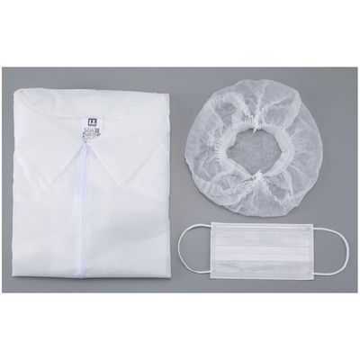 アズワン 不織布ウェア 3Lサイズ 3点セット 4-5068-04 1セット（直送品）