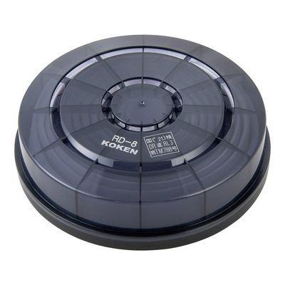興研 防塵マスク 交換用アルファリングフィルタRDー8型 4-5288-02 1個（直送品）