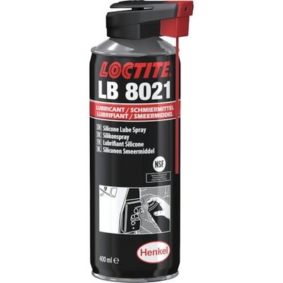 ヘンケルジャパン ロックタイト LB8021 シリコンルブスプレー400ml 2101262 1本 382-2105（直送品）