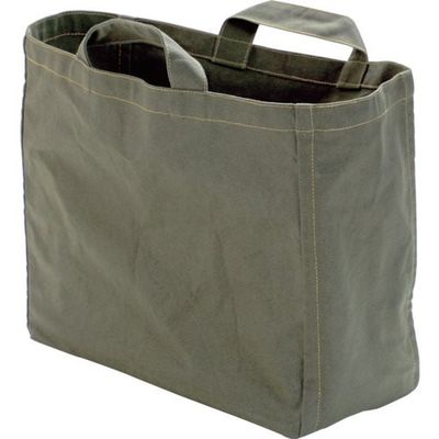 TRUSCO 折りたたみコンテナ50L用バック Sサイズ W330XD150XH290 オリーブドラブ CT50BS-OD 1個（直送品）