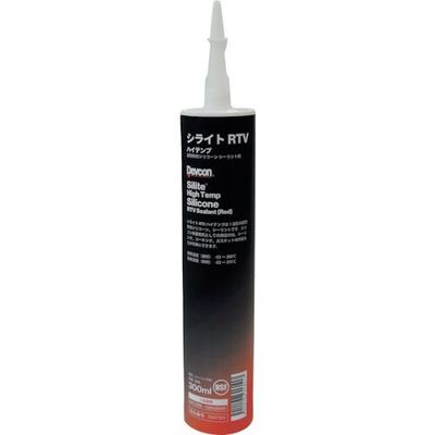DEVCON シライトRTVハイテンプ 耐熱&耐腐蝕シリコン 300ml DV17130 1本（直送品）