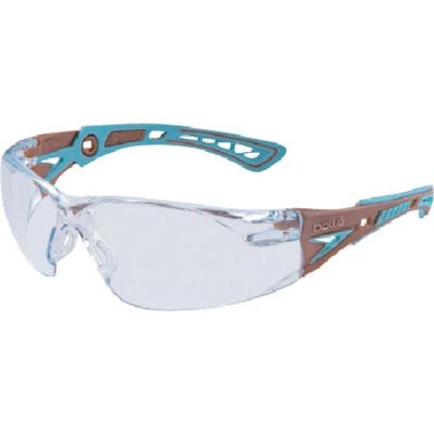 Bolle Safety RUSH+ カラーバリエーション シアトルモカ クリアレンズ PSSRUSPA03 1個(1本) 364-8801（直送品）