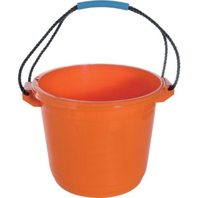 トラスコ中山 TRUSCO ハードプラバケツ 14L オレンジ色 THB-14-OR 1個 246-6425（直送品）
