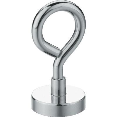 トラスコ中山 TRUSCO 強力マグネットアイフック 25mm TMEH-25N 1個 258-0259（直送品）