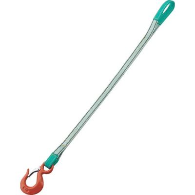 トラスコ中山 TRUSCO 1本吊ベルトスリングセット 25mm幅X1m 最大使用荷重1t TPSH25-1P10 1セット（直送品）