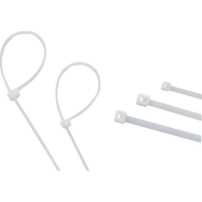 トラスコ中山 TRUSCO ケーブルタイ 幅1.9mmX80mm 最大結束Φ17 100本入 TRCVJ-80 1袋(100本)（直送品）