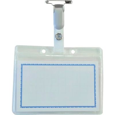 トラスコ中山 TRUSCO タッグ名札 ファスナー付き 名刺サイズ 90X55mm TTNF-32 1枚 257-2861（直送品）