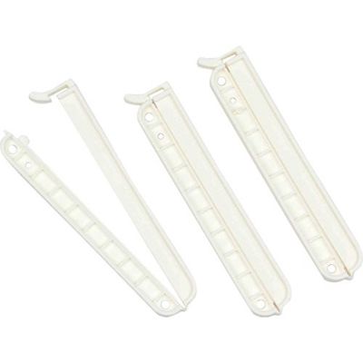 トラスコ中山 TRUSCO 袋留めクリップ(留め幅110mm・厚手袋用) TWC-110SWH3P 1パック(3個) 263-0988（直送品）